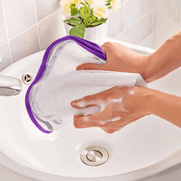 Protective Press Wire Mesh Ironing Delicate Garment Clothes Ironing Board Cover - MRSLM