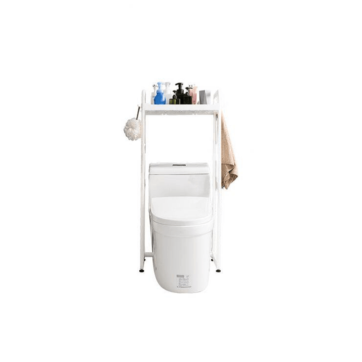 1/2/3 Tier over Toilet Storage Rack Bathroom Space Saver Towel PP Home Organizer - MRSLM
