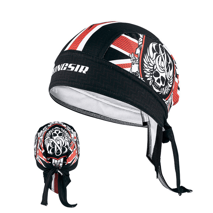 Wicking Printting Cycling Headband Running Beanies Hat - MRSLM