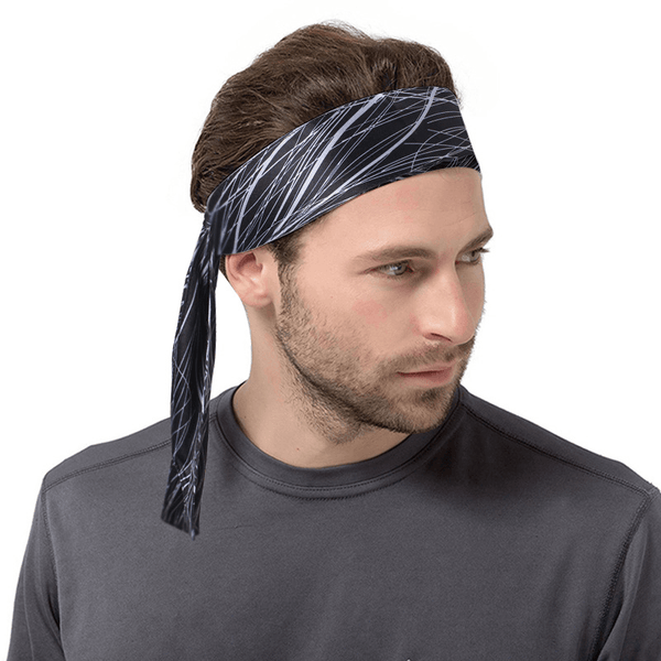 COTEO Polyester Sports Sweat-Absorbent Headband - MRSLM