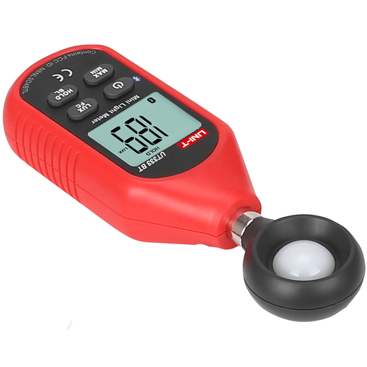 UNI-T UT383BT Bluetooth Digital Luxmeter Illuminometer Mini Light Meter Environmental Testing Equipment Handheld Type - MRSLM