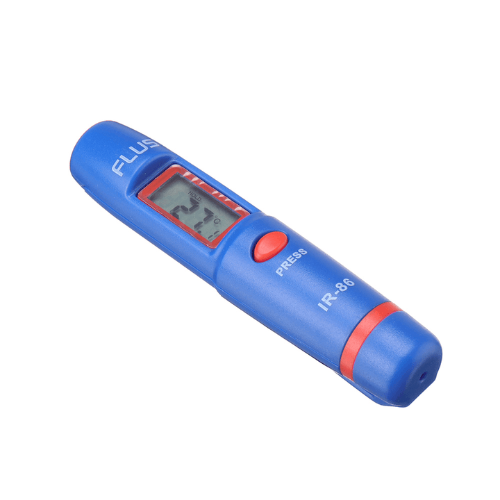 IR-86 Pen-Type Digital Infrared Thermometer for Automotive Troubleshooting Air Conditioning Cooking Portable Instant Read Non Contact Temperature Tester Measuring Tools - MRSLM