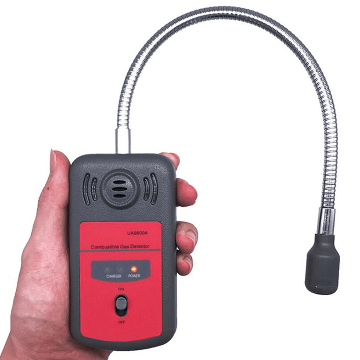 UYIGAO UA9800A Combustible Gas Detector Monitor Portable Odor Gas Leak Meter Gas Analyzer Alarm 0-99% - MRSLM