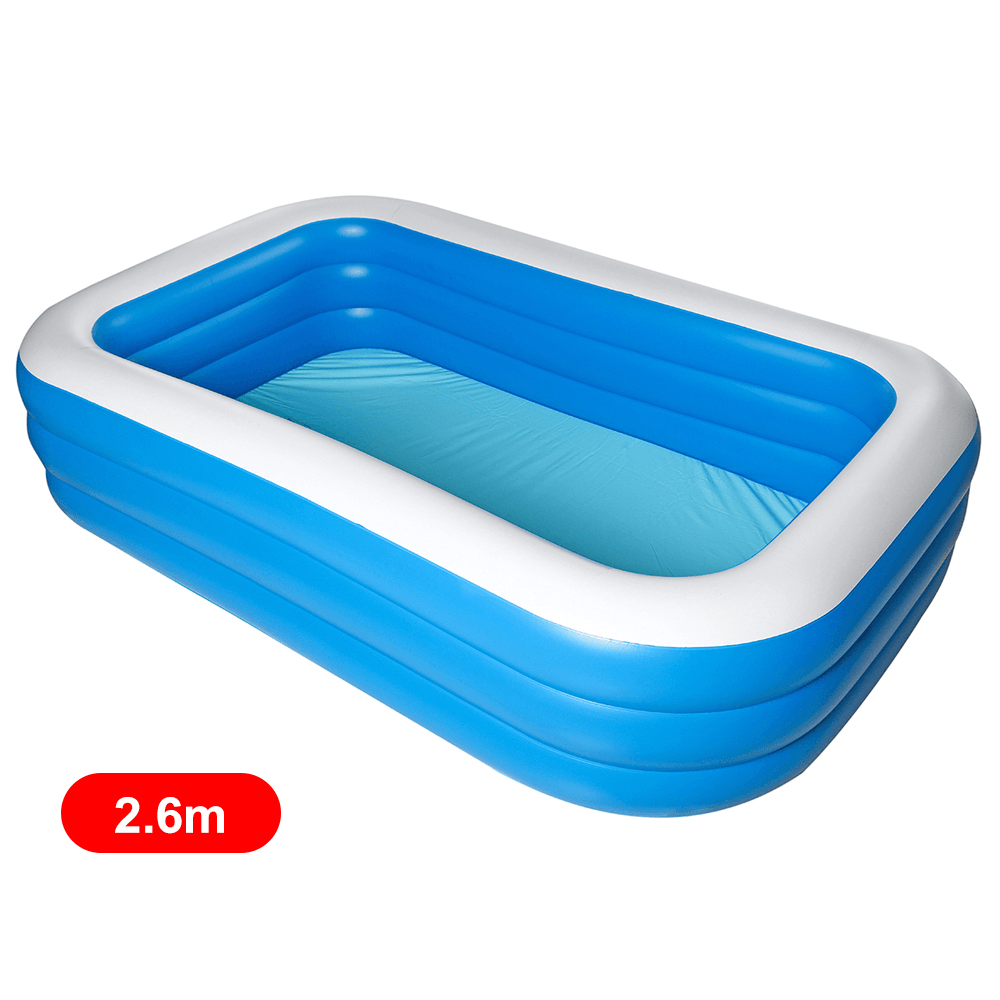 1.5 / 1.8 / 2.1 / 2.6M Children'S Inflatable Swimming Pool Baby Paddling Pool Summer Swimming Pool - MRSLM