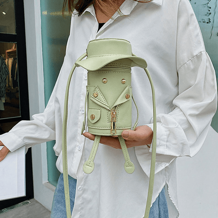 Women Fashion Shoulder Bag Crossbody Bag Bucket Bag - MRSLM