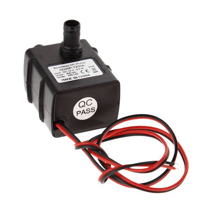 12V 3.6W Mini DC Brushless Garden Fountain Pump Hydrological Cycle Submersible Water Pump - MRSLM