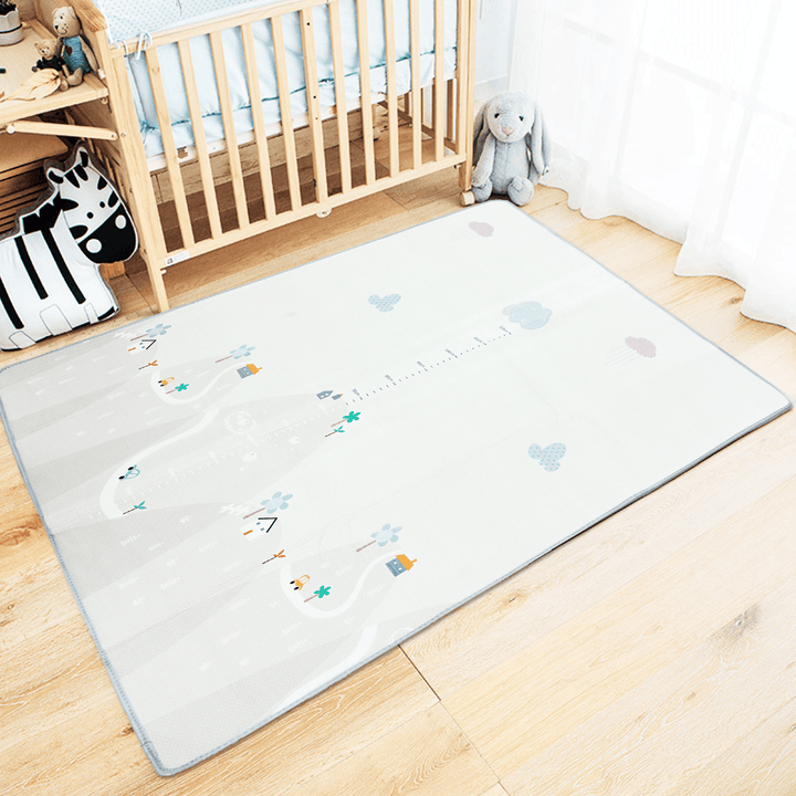 Baby Play Mat Toddler Playroom Activity Rug Nursery Dual Sided Carpet Blanket - MRSLM