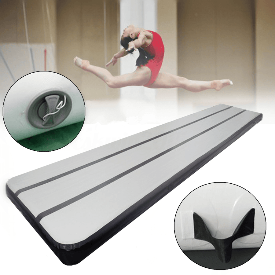 2/3/4/5M Airtrack Gymnastics Mat Roller Inflatable GYM Air Track Mat Home Training Sports Protector - MRSLM
