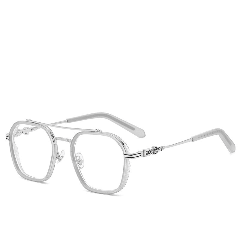 retro polygon glasses frame, view 8 - MRSLM
