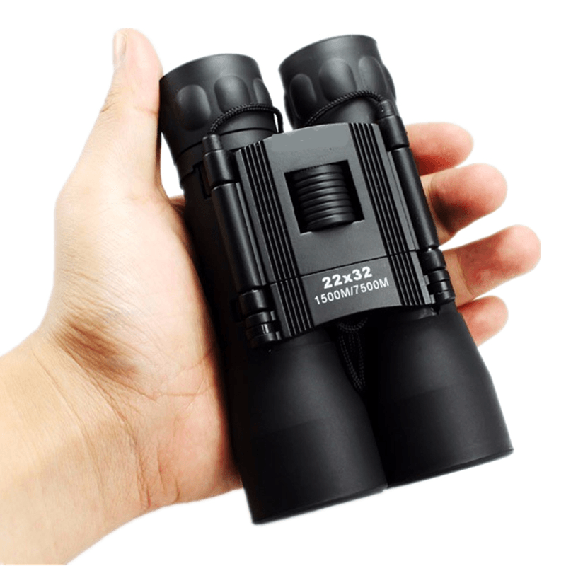ARCHEER 22X32 Folding Binoculars Telescope Compact Bird Watching Portable Binoculars with Low Light Night Vision - MRSLM