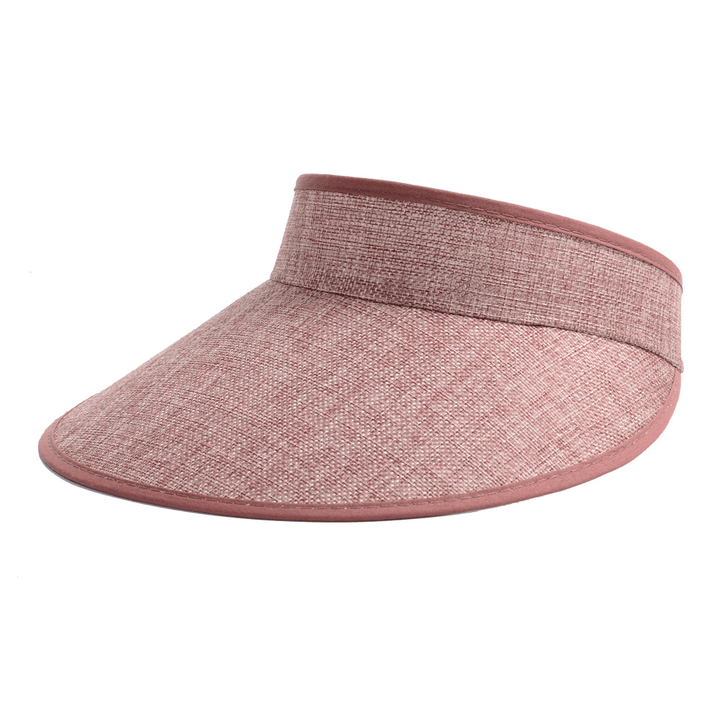 Men Women Outdoor UV Protection Empty Top Hat - MRSLM