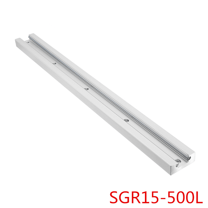 Machifit SGR15-500L with SGB15-3UU SGB15-5UU Slide Block Built-In Double Axis Roller Linear Guide - MRSLM