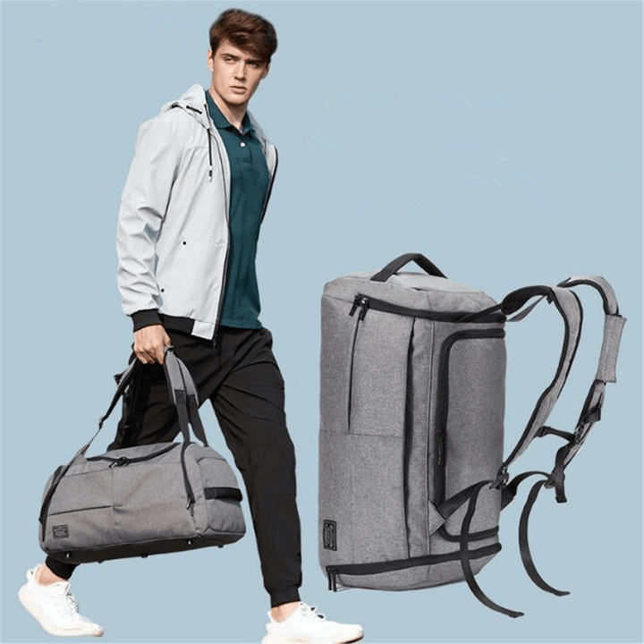 Outdoor Men Women Luggage Travel Bag Satchel Shoulder Gym Sports Handbag with Shoes Storage - MRSLM