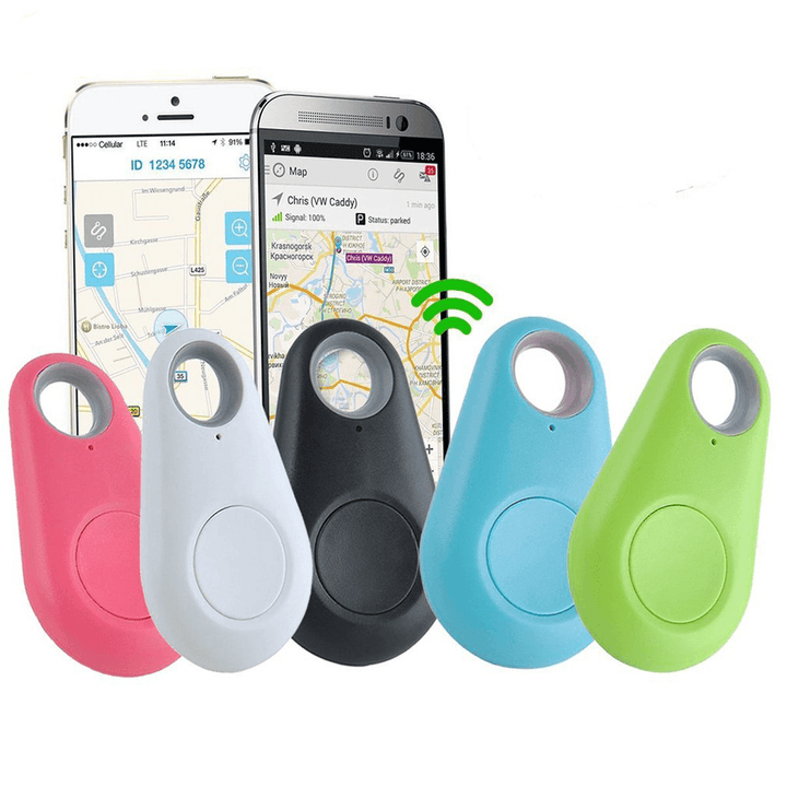 Pet Smart GPS Tracker Mini Anti-Lost Waterproof Bluetooth 5.2 Locator Tracer for Pet Dog Cat Kids Car Wallet Key Collar Accessories - MRSLM