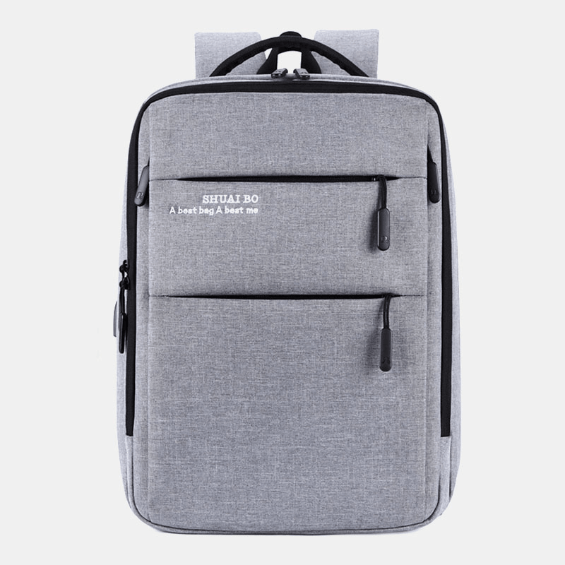 Men Large Capacity USB Outdoor Travel Backpack - MRSLM