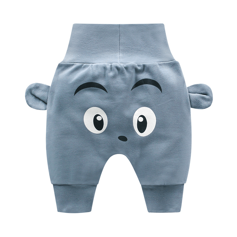 New Boys and Girls Big Pp Pants Baby High Waist Belly Pants Children'S Casual Trousers Trend - MRSLM