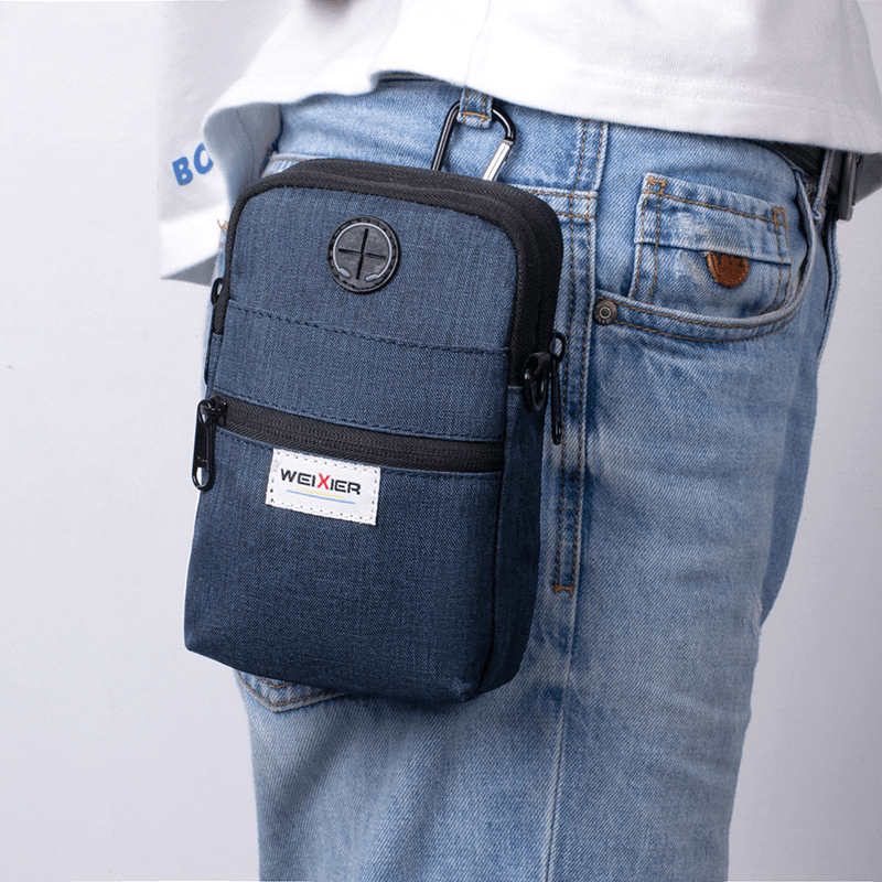 Men Small Phone Bag Crosbody Bag Waist Bag Shoulder Bag - MRSLM