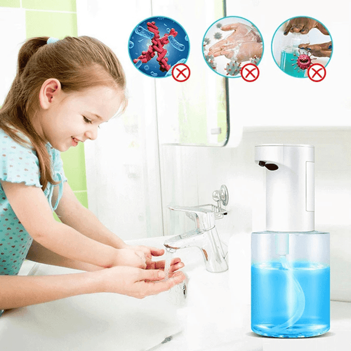 Automatic Soap Dispenser Touchless Foaming Hand Soap Dispenser Sensitive Handfree Soap Dispenser for Home Restaurant Hotel - MRSLM