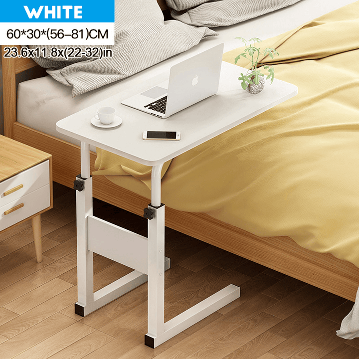 Simple Computer Laptop Desk Lazy Bed Side Desk Movable Lifting Studey Table for Home Office - MRSLM