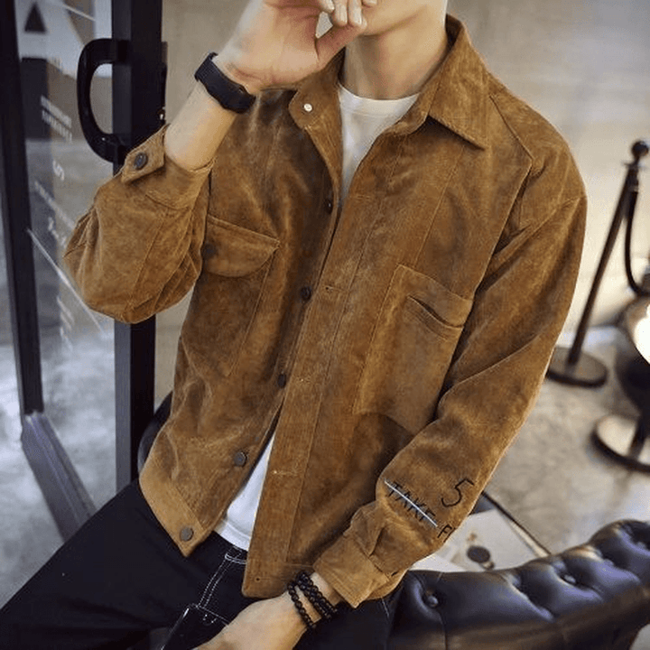 New Coat Jacket Men'S Spring and Autumn 2018 Korean Version of the Trend of Students - MRSLM