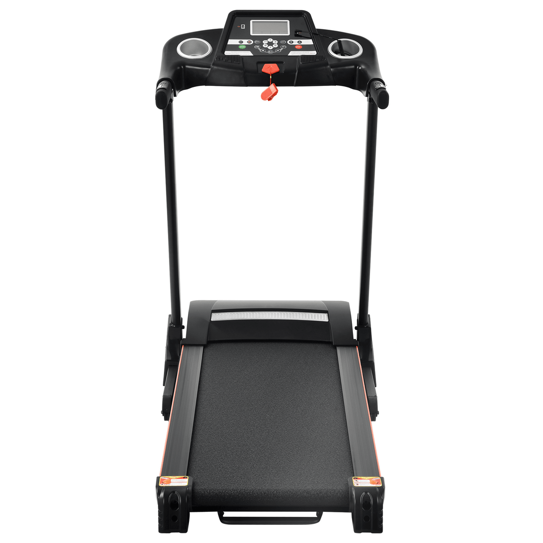 [USA Direct] 14.8Km/H 3.5HP Folding Treadmill 12 Programs Electric Running Machine Fitness Gym Home Max Load 330Lbs US Plug - MRSLM