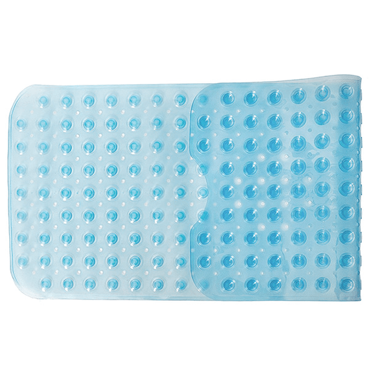 KC-BM23 Rectangle Non-Slip Mat Machine Washable Bathtub Sution Cup Mat Clear Antibacterial - MRSLM