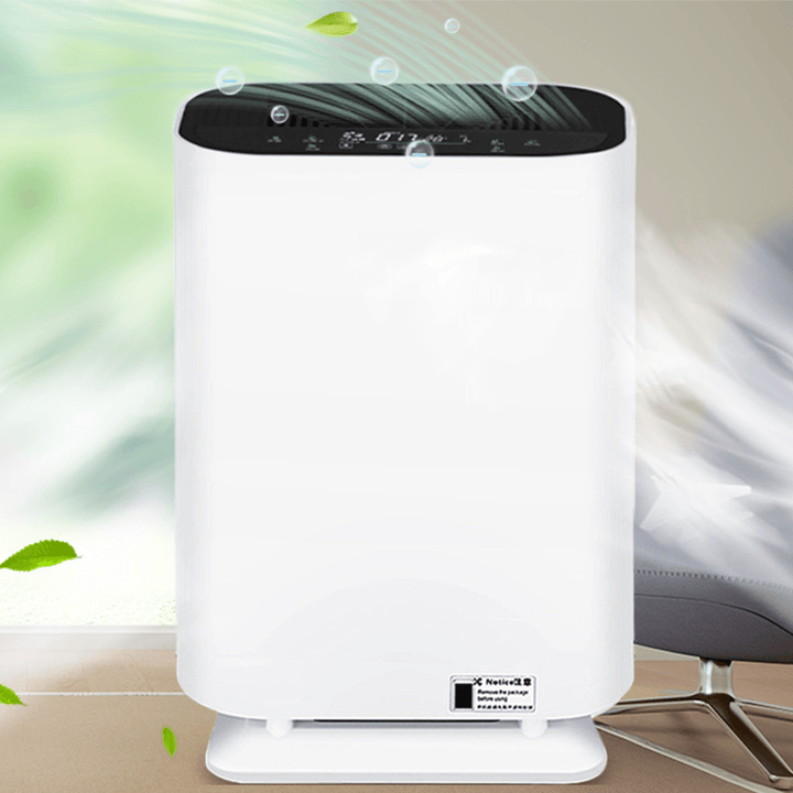 Air Purifier Ioniser Quiet Mode Hepa with Dual Filtration Filter Ionizer HEPA - MRSLM