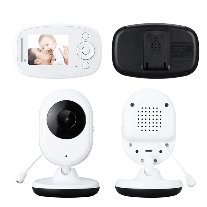SP820 2.4 Inch Wireless Baby Monitor Security Camera Two-Way Audio IR Night Vision Camera with Temperature Monitoring - MRSLM