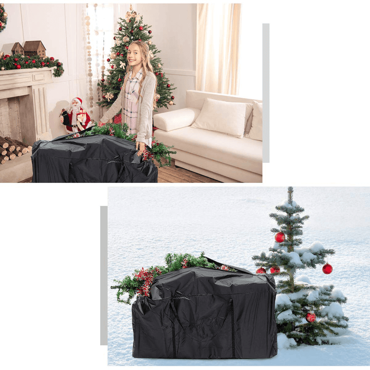 Outdoor Waterproof Christmas Xmas Tree Storage Bag Extra Large Cushion Bag Clothes Storage Punch - MRSLM