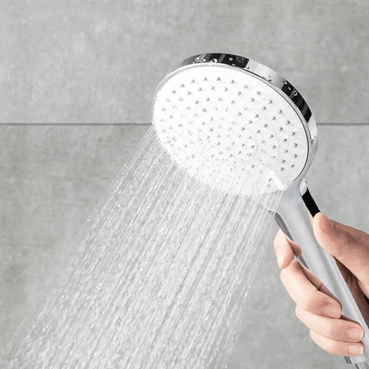 Tinymu Pressurized Shower Head Sets 110Mm Large Shower Panel 3 Shower Mode Stainless Steel Water Hose Faucet Lifting Rod Bathroom Shower Sets From - MRSLM