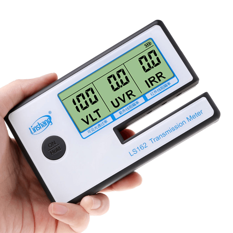 LS162 Transmission Meter Portable Solar Film Tester Handheld Automotive Film Three-Display Testing Instrument - MRSLM