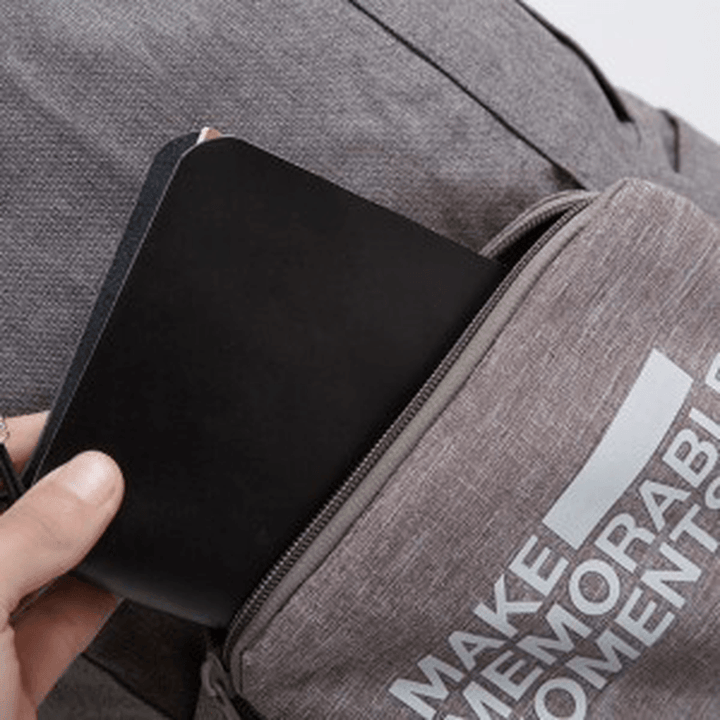 Multi Function Minimalist Portable Foldable Shoulder Backpack Travel Bag - MRSLM