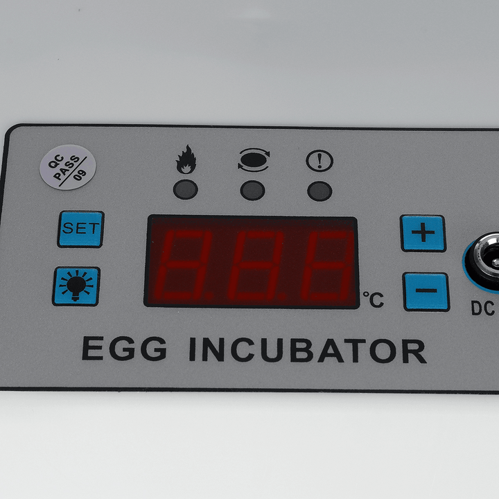Small Egg Hatcher Machine 16 Eggs Digital Mini Automatic Incubators LCD Display - MRSLM
