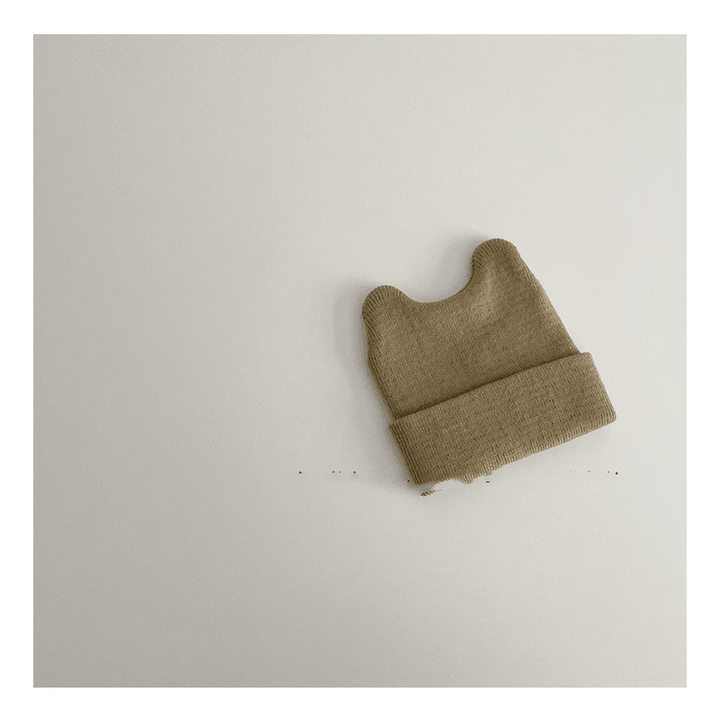Children'S Woolen Cap Knitted Pullover Cap - MRSLM