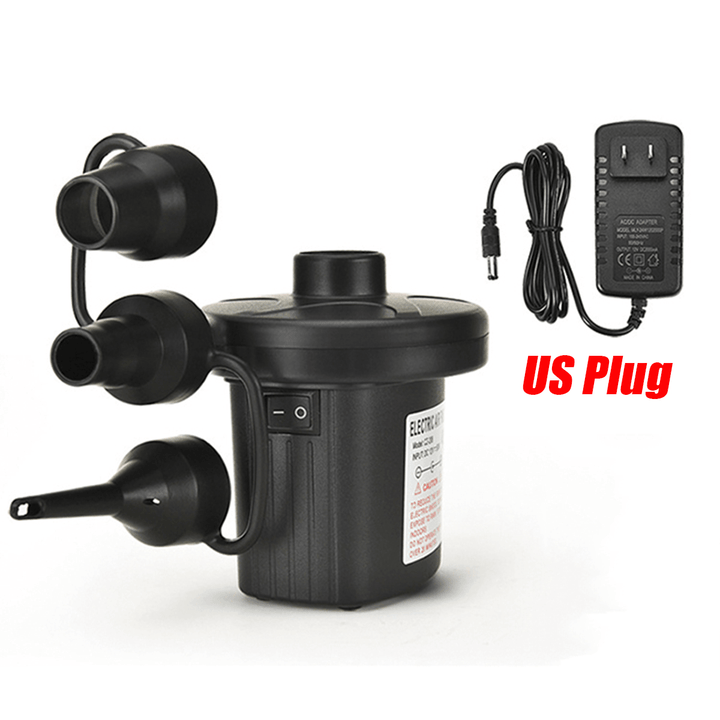 Portable Electric Air Pump Quick-Fill Home Car Airpump for Inflatable Swimming Pool - MRSLM