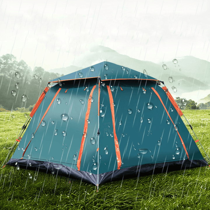 6-7 People Fully Automatic Tent Outdoor Camping Family Picnic Travel Rainproof Windproof Tent - MRSLM