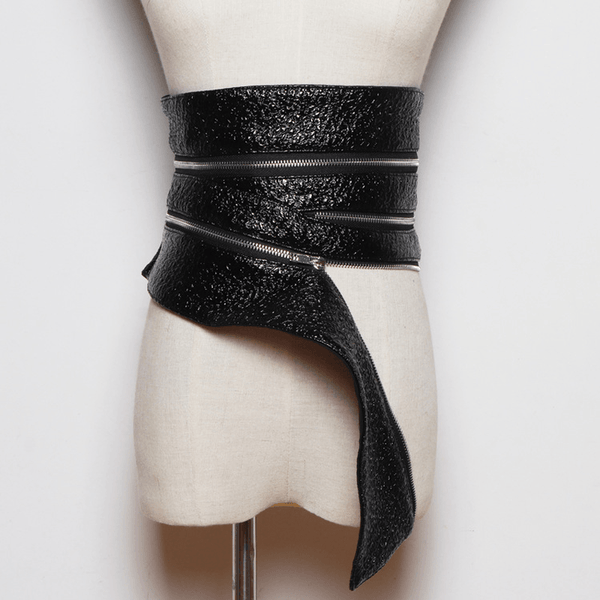 White Fairy Line with Mesh Skirt, Multi-Level Zipper Waist - MRSLM