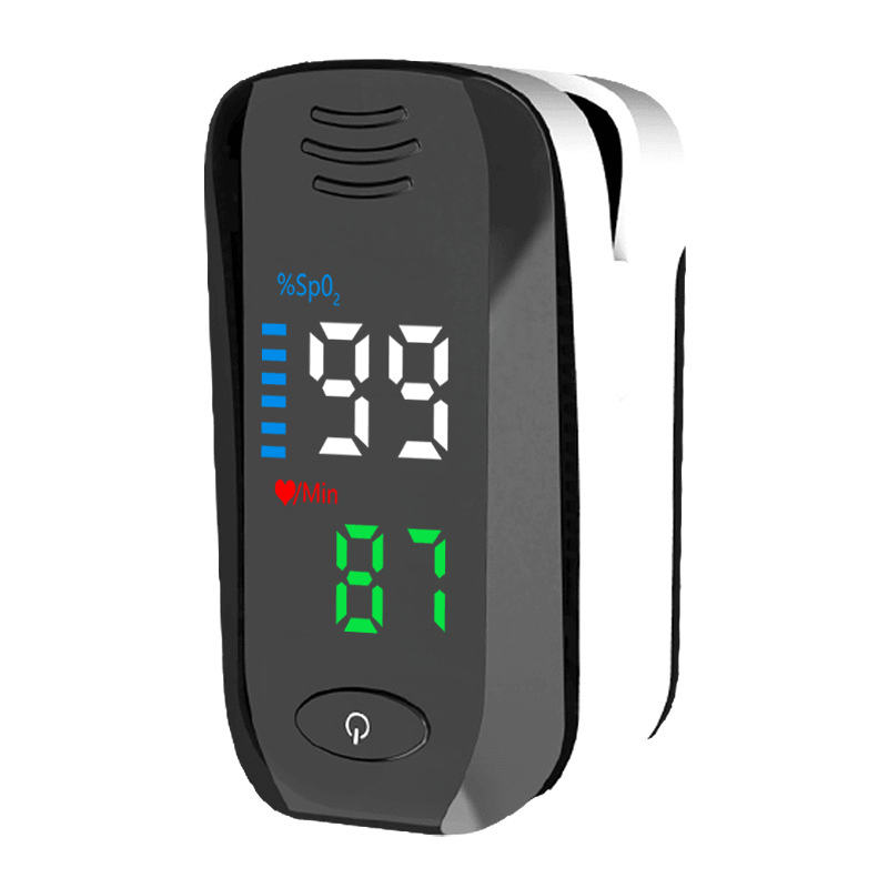 BOXYM DS105 Finger-Clamp Pulse Oximeter Heart Rate SPO2 Monitor OLCD Display Finger Blood Oxygen Saturometro Portable Pulse Oximetro Monitor - MRSLM