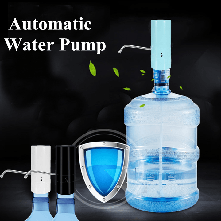 Rechargeable Automatic Electric Water Pump Dispenser Gallon Drink Bottle Switch - MRSLM