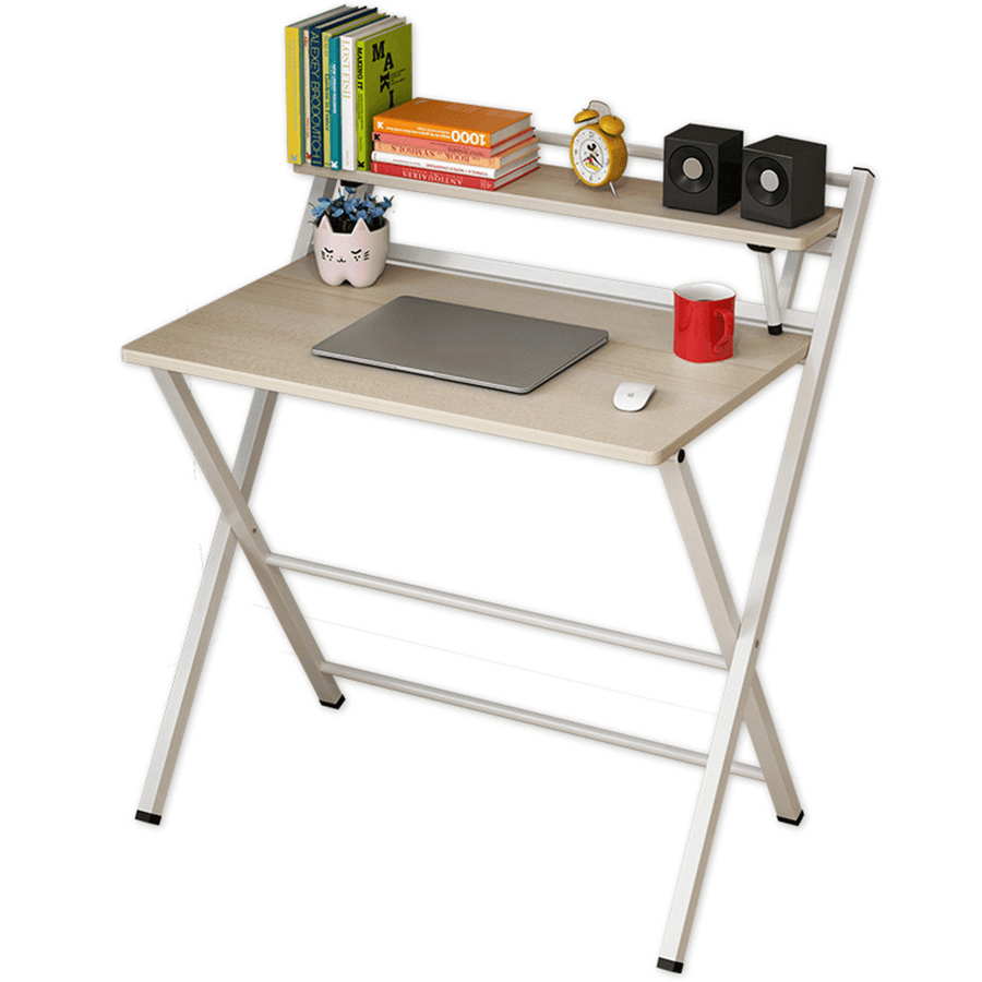 Computer Desk Simple Folding Table Study Desk Home Desktop Computer Desk Small Table for Home Office - MRSLM