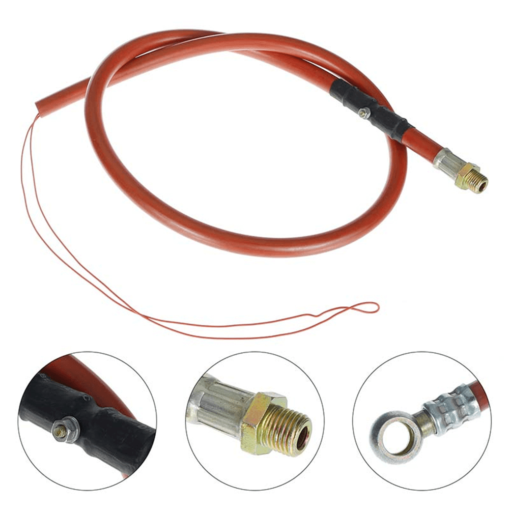 12V Fuel Filter with 2Pcs Petrol Pipe Hose Fuel Lines Replacement Fuel Tank - MRSLM