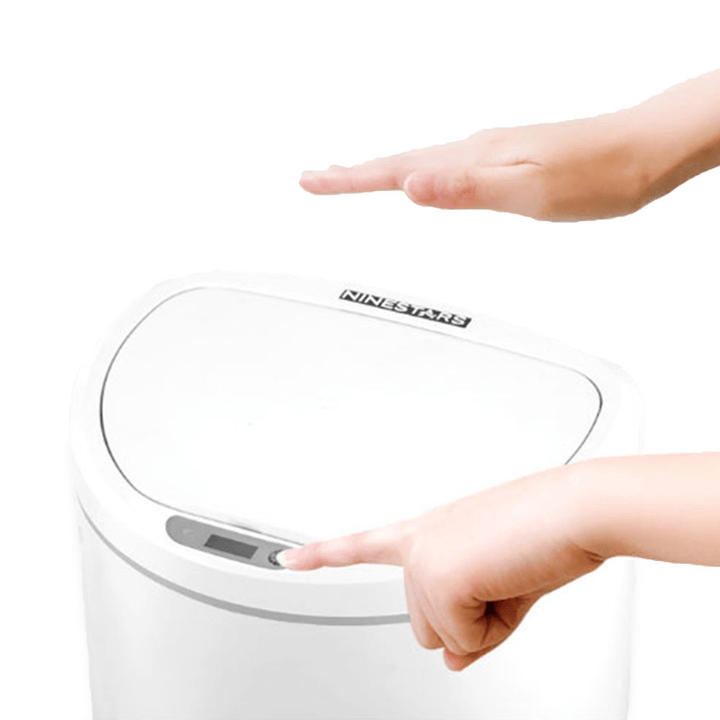 NINESTARS DZT-8-29S Smart Inductive Trash Can 8L Home Smart Trash Can No Touch Trash Can Garbage Kitchen Storage Container from XIAOMI Youpin - MRSLM