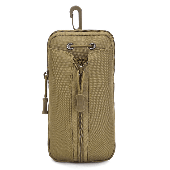 ZANLURE Military Nylon Waterproof Tactical Bag Portable Kettle Bag Phone Bag Waist Bag - MRSLM