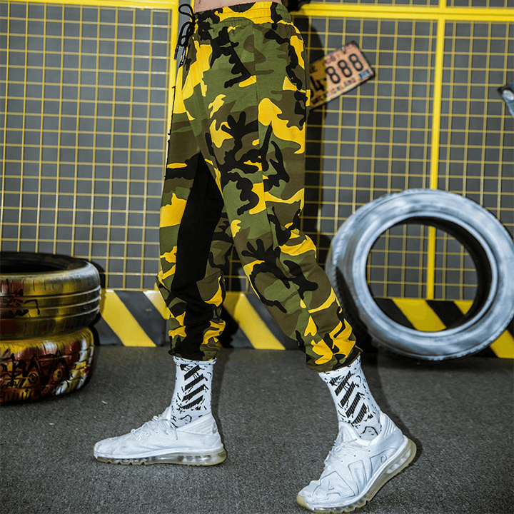Loose Guard Pants Trendy Footwear Overalls Camouflage - MRSLM