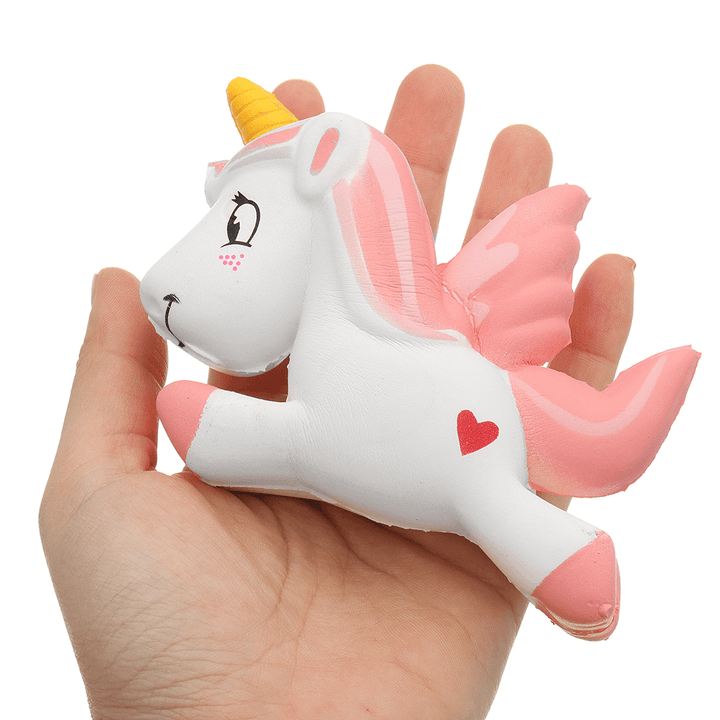 Cartoon Pegasus Squishy 11*7.5*3CM Slow Rising with Packaging Collection Gift Soft Toy - MRSLM