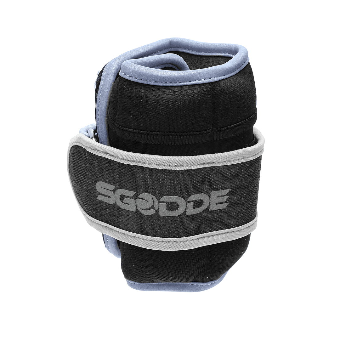 SGODDE 4/7/10LB Adjustable Ankle Weights Arm Leg Strength Training Straps Walking Running Pilates Cardio Exercises - MRSLM