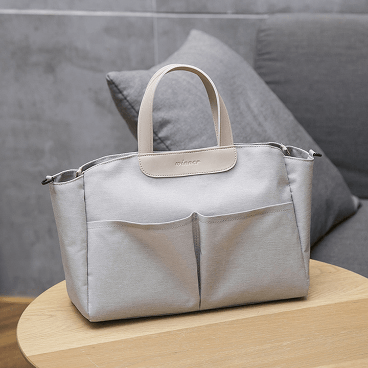 Casual Nylon Lightweight Handbag Tote Storage Bags - MRSLM