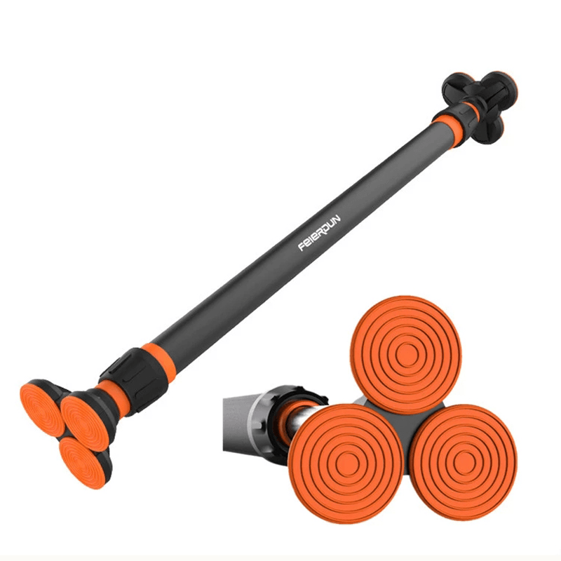 FED Door-Mount Horizontal Bar Pull-Up Device Stable Safety Non-Slip Automatic Buffer Indoor Sports Exercise Tools - MRSLM