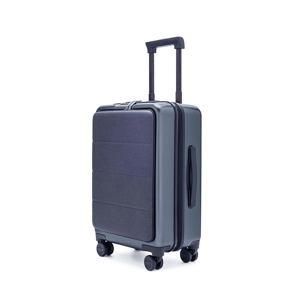 90FUN 36L 20Inch Suitcase Double TSA Lock Carry on Luggage 360° Universal Wheel Case from for Travel Business - MRSLM