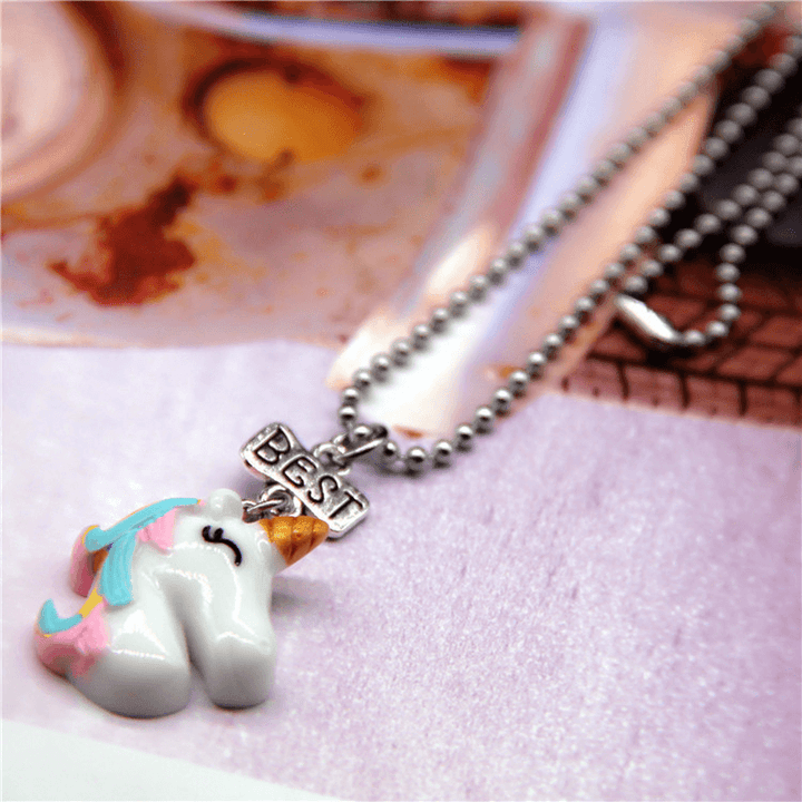 Unicorn BF Necklace Pendant - MRSLM